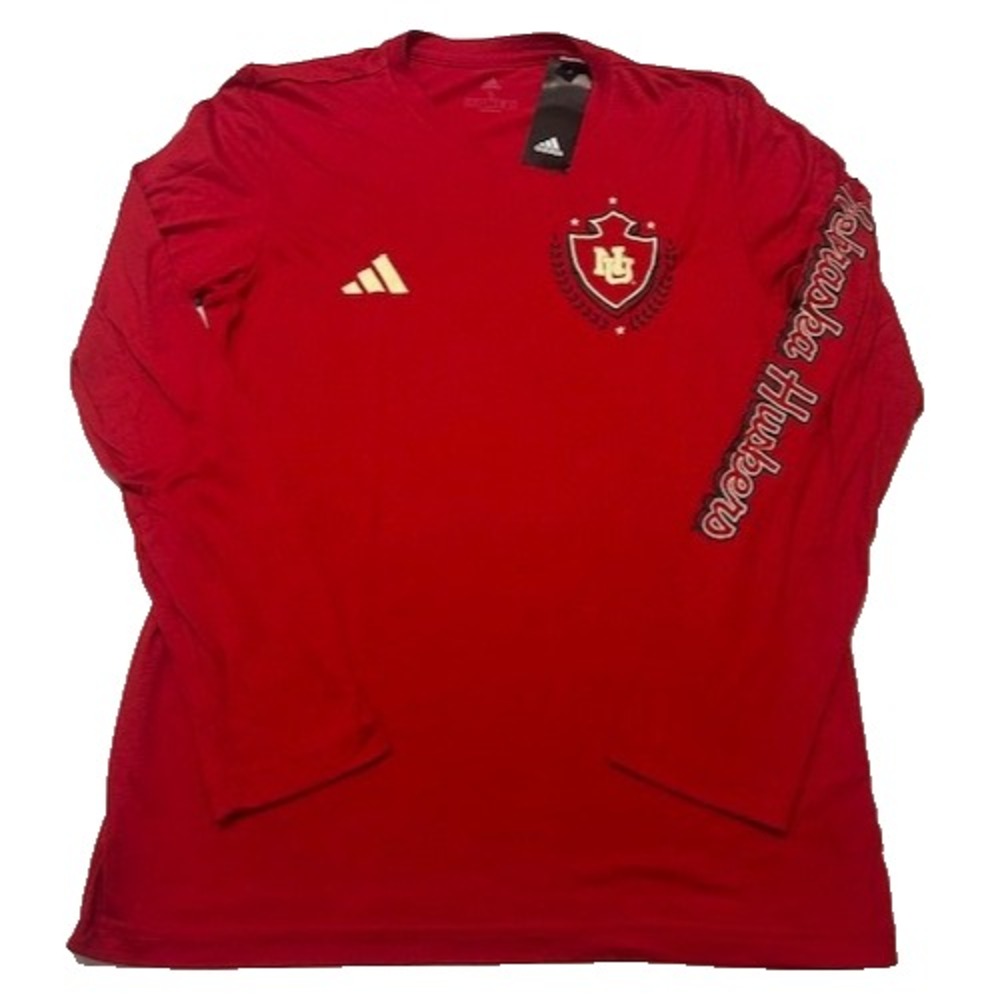 Adidas Nebraska Huskers NU Long Sleeve Red Pullover T-Shirt NWT - Size S